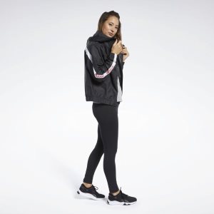 Reebok Training Essentials Linear Logo Jacke Damen - Schwarz - DE 487-XSV